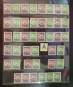 Thailand Stamp 1960 World Refugee Year Lot of 21 set #A (Defect) - Picture 1 of 8