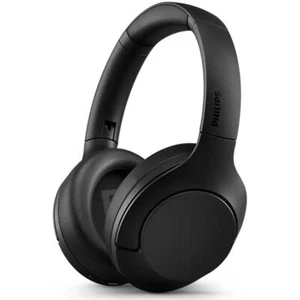Philips Audio Wireless Over-Ear Headphones, TAH8506BK/00, Bluetooth, Black - Picture 1 of 8