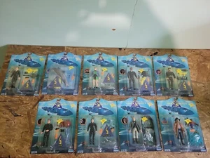 SEAQUEST DSV Figures ~NEW COMPLETE SET OF 9 Sealed Figures ~MINT Sealed Packages - Picture 1 of 19