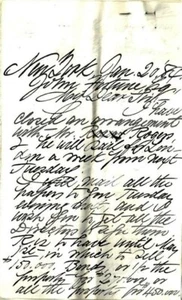 PENOBSCOT MINING DT 1884 STOCK SALES 2 LETTERS + TELEGRAM DM KELLY ROGERS LONDON - Picture 1 of 4