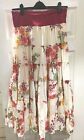 NOMADS BEAUTIFUL LADIES ANKLE LENGTH FLOWER PATTERNED SKIRT SIZE XL VGC