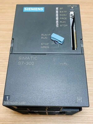 SIEMENS CPU 313 SIMATIC S7-300 SIEMENS CPU313 SIMATIC S7300 - Imagen 1 de 4