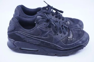 Nike Air Max 90 Turnschuhe Herren Gr. 7,5 dreifach schwarz sportliche Performance Schuhe - Bild 1 von 7