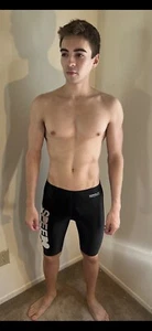 Speedo X Comme des Garcons CDG Colab swimsuit Jammer 32 34 Male Mens - Picture 1 of 4