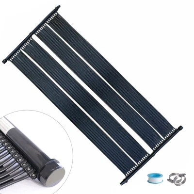 Poolheizung Solarabsorber Solarpanel Schwimmbad 2 X 605x80CM Heizung Solar - Bild 1 von 4