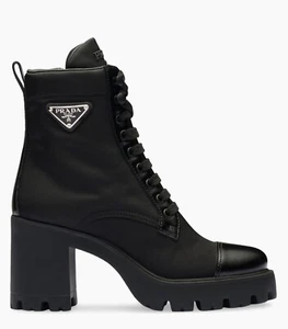 Prada Milano Boots Size 37 Women’s 7 - Picture 1 of 10