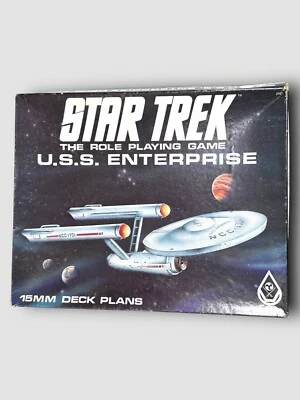 FASA RPG Star Trek EE. UU. Planos de mazo de 15 mm para juegos de rol empresariales ver fotos EVC Foto 1 de 4