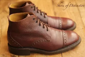 Joseph Cheaney Botas Derby de Cuero Borgoña Zapatos para Hombres Reino Unido 7.5 F EE. UU. 8.5 UE 41.5 - Imagen 1 de 9