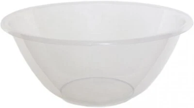 Mixing Bowl Multipurpose Mixing Bowl Clear Plastic Kitchen Mixing Bowl Tub 20cm - Image 1 of 4