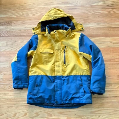 LIQUID Goldenrod Blue Snow Jacket Youth Size Large - Image 1 of 4