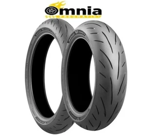 Coppia Gomme Moto Bridgestone Battlax S23 120/70ZR17 58W + 180/55 ZR17 73W - Foto 1 di 2