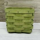 Longaberger Summer Brights Bright Green Basket With Protector