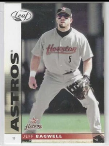 2002 Leaf #73 Jeff Bagwell HOF Houston Astros - Picture 1 of 1