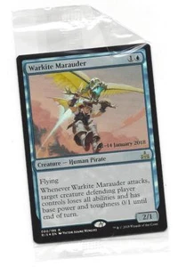 WARKITE MARAUDER RIVALS OF IXALAN PreRelease FOIL Promo MTG Magic SEALED NM - Picture 1 of 1