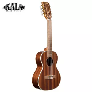 Kala KA-8 Gloss Mahogany Tenor 8-String Ukulele with Aquila Super Nylgut Strings - Picture 1 of 4