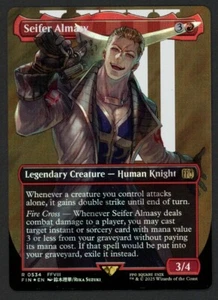 ***Surge FOIL Borderless Seifer Almasy*** MTG Final Fantasy Kid Icarus - Picture 1 of 2
