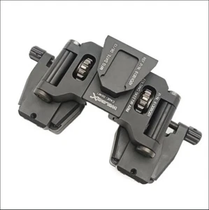 CNC Metal Modular Dual Binocular Bridge Helmet Night Vision NVG Dovetail Mount - Picture 1 of 11