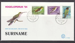 Surinam - Suriname Issue FDC 1994 (172XX) Birds - Picture 1 of 1