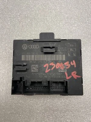 2013 AUDI A4 REAR LEFT DOOR POWER ELECTRIC CONTROL MODULE OEM 8T0959795Q - Image 1 of 4