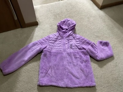 Chaqueta de piel púrpura reversible Justice Kids Girls XL (16/18) Foto 1 de 4