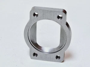 T3 Undivided to 2.5" Schedule 5 Pipe Inlet Turbo Flange 1/2" GT30 GT35 GT3076 - Picture 1 of 3