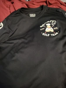 Port and Company Performance Youth "Grumpy Golf Team" long-sleeved Shirt - Picture 1 of 5