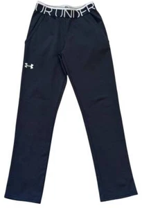 Under Armour Black Loose Fit Athletic Pants Girl's Size XS Excellent Condition - Picture 1 of 7
