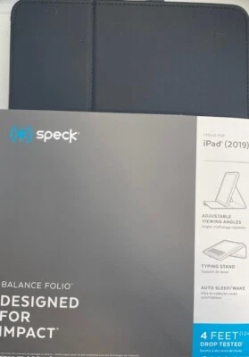 Speck Balance FOLIO Case for Apple iPad 10.2" (9th/8th/7th Gen) - Black - Image 1 of 3