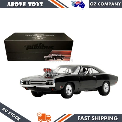 Jada 1:24 Scale Fast & Furious 1970 Dodge Charger R/T True Spec Diecast Model - Image 1 of 4