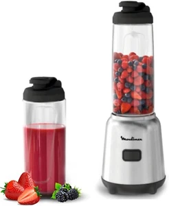 Batidora Individual Licuadora Smoothie Maker Con 2 Botellas Portátiles De 600ml - Imagen 1 de 9