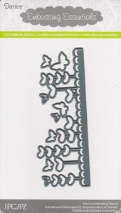Darice Metal Craft Dies Butterfly GARDEN Spring Cut Emboss Stencil Sizzix - Picture 1 of 1