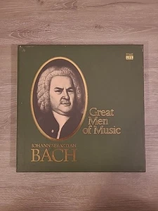 Johann Sebastian Bach Vinyl Great Men Of Music Time Life Music Complete - Picture 1 of 4