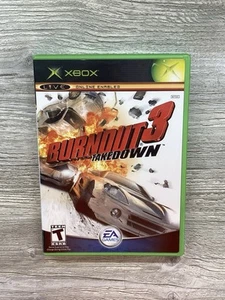 Burnout 3 Takedown Original Xbox - CIB w/ Manual! Tested PRISTINE MINT! - Picture 1 of 4