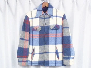 Wakeari Cheap 70s Vintage Sears Sportswear Wool CPO Jacket 4 Pockets Boa C - Picture 1 of 5