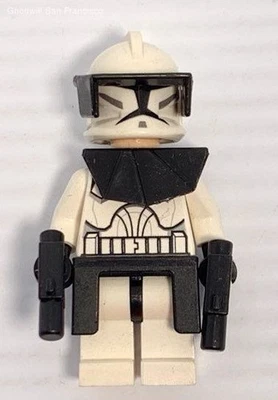 Lego Star Wars Clone Trooper Commander Phase 1 Minifigur SW 0223 Twin Blasters - Bild 1 von 4