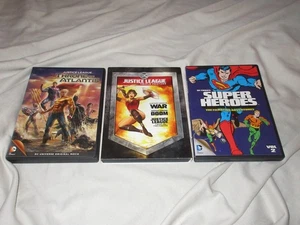 LOT of Justice League DVD's Animation DC Comics Wonder Woman Batman Superman - Bild 1 von 3