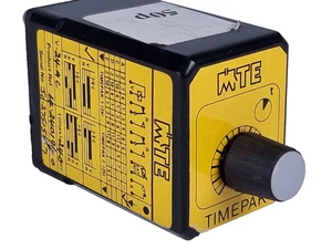 MTE TIMEPAK 1 Delay Timer Relay 24V AC Plug-In 240s VR/VSR Vintage Automation - Picture 1 of 7