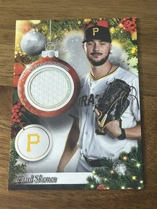 2025 Topps Holiday Paul Skenes #PR-PS Patch Pirates - Bild 1 von 2