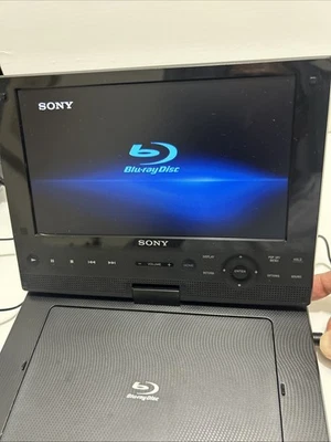 Reproductor de DVD portátil Sony BDP-SX910 Blu-ray Disc 9" para piezas o reparación. ¡Funciona! Foto 1 de 4