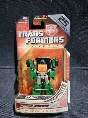 RARE 2008 Transformers Universe 25th Brawn Mini-Car Legends Class - Image 1 of 4