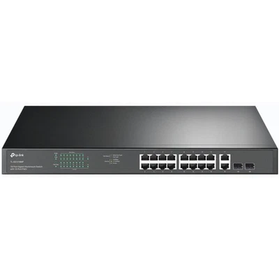 TP-Link TL-SG1218MP - 18-Port Gigabit Rackmount Switch with 16 PoE+ - Limited - Image 1 of 4