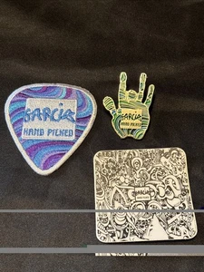 Garcia Hand Picked PROMO Items - Rare - Patch, Pin, And Sticker Set!! - Picture 1 of 6