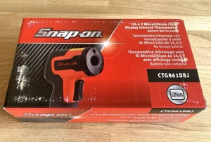 Snap-on CTG861DBJ 14.4V Cordless Infrared Thermometer Color Display Unused - Imagen 1 de 6