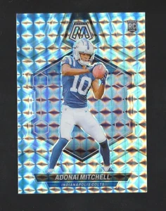 Adonai Mitchell 2024 Mosaic Silver Prizm #350 Rookie RC Colts - Picture 1 of 4