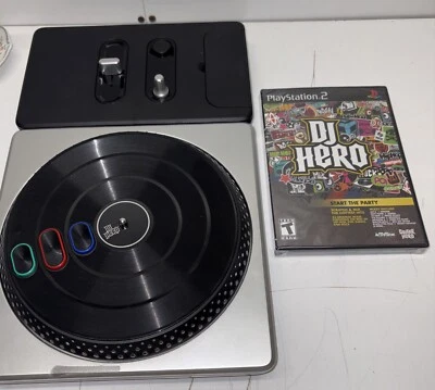 Controlador tocadiscos inalámbrico dj hero para PS2 y PS3 Foto 1 de 4