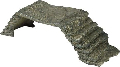 Zilla Reptile Habitat Décor Basking Platform Ramp, Large