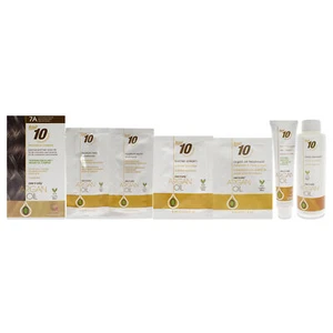 Argan Oil Fast 10 Permanent Hair Color Kit - 7A Cool Medium Blonde - Picture 1 of 6
