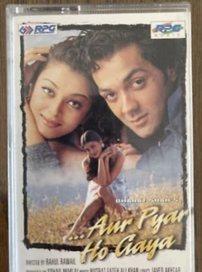 ...Aur Pyar Ho Gaya | Bollywood Film Soundtrack Cassette | Nusrat Fateh Ali Khan - Picture 1 of 3