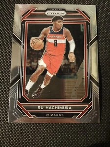 Tarjeta 2022 Rui Hachimura Panini Prizm NBA #190 Wizards Lakers Gonzaga Japón - Imagen 1 de 2