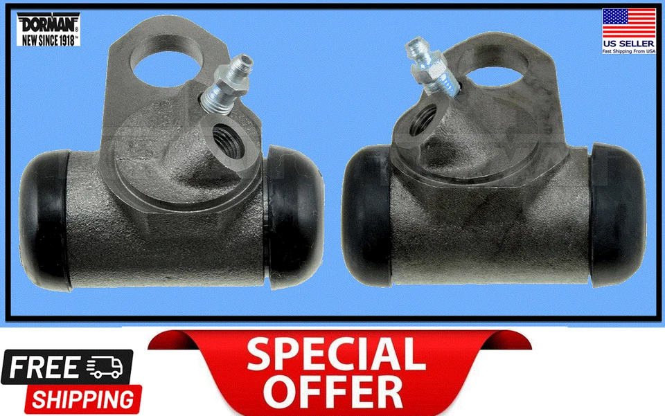 Nuevo 2 cilindros de rueda de freno de tambor delanteros L & R reemplazo OEM # 5465548 Foto 1 de 4